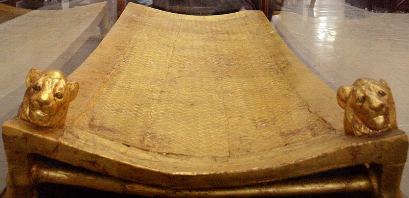 Tutankhamun's Bed - Cairo Museum